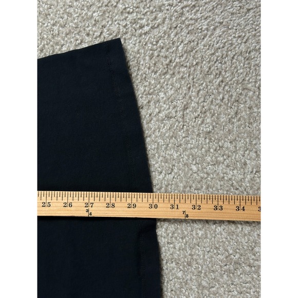 Athleta Senorita Dress Womens Medium Black Sleeveless V Neck Organic Cotton - Picture 5 of 6